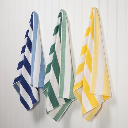 REGISTRY Pool Towel, 30x70, Blue Stripe, 12PK S806-BLBS-AHRS